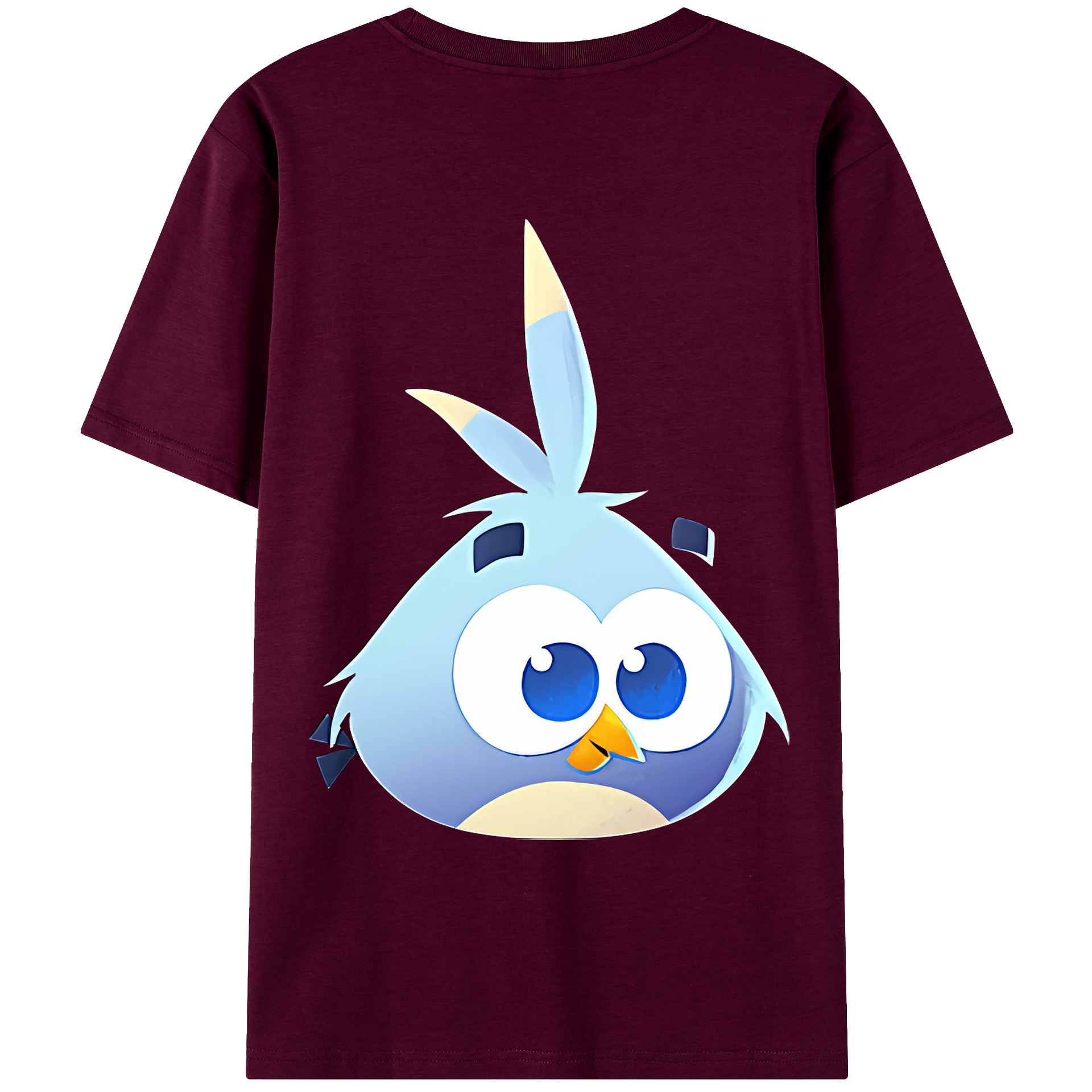 （画像用） Angry Birds アングリーバード レディース半袖Tシャツ(バックプリント)